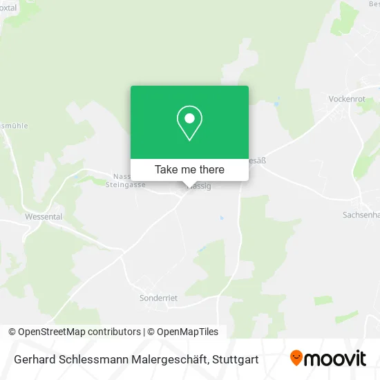 Карта Gerhard Schlessmann Malergeschäft