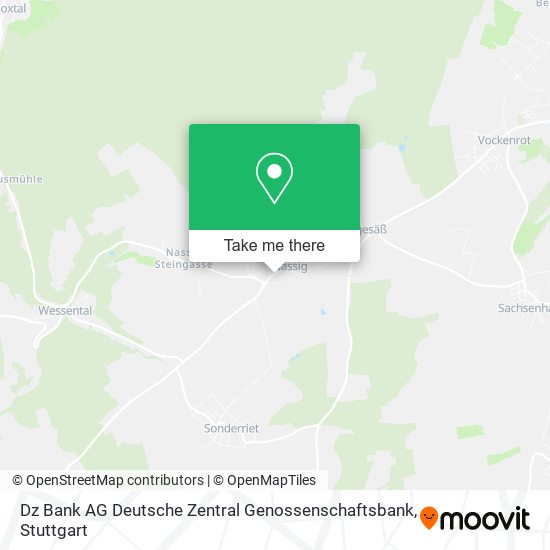 Dz Bank AG Deutsche Zentral Genossenschaftsbank map