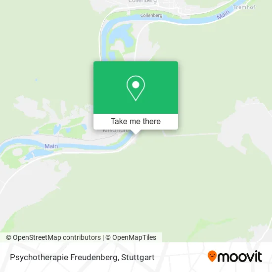 Карта Psychotherapie Freudenberg