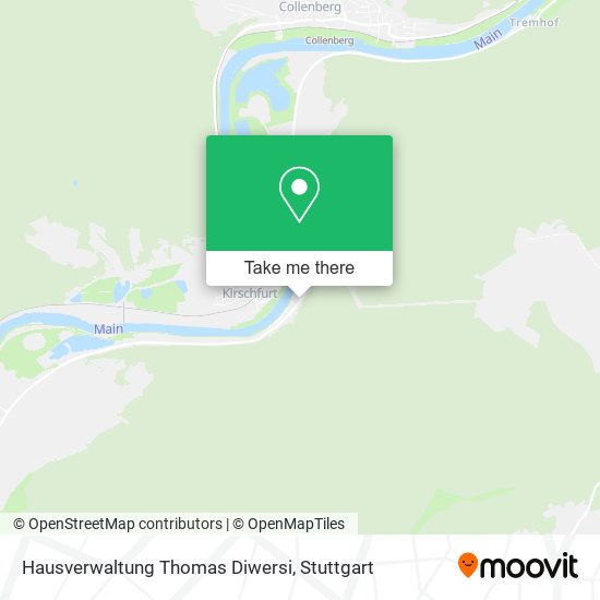 Карта Hausverwaltung Thomas Diwersi