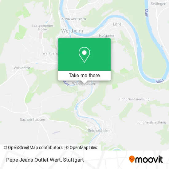 Карта Pepe Jeans Outlet Wert