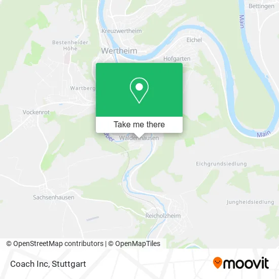 Карта Coach Inc