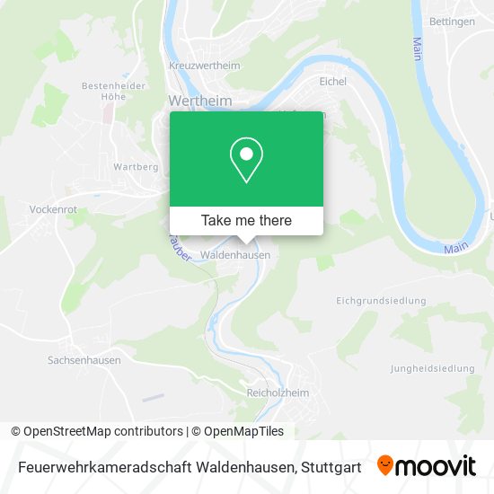 Feuerwehrkameradschaft Waldenhausen map