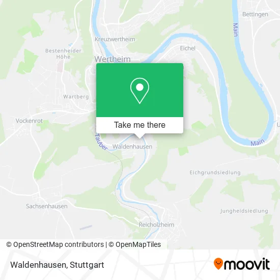 Карта Waldenhausen