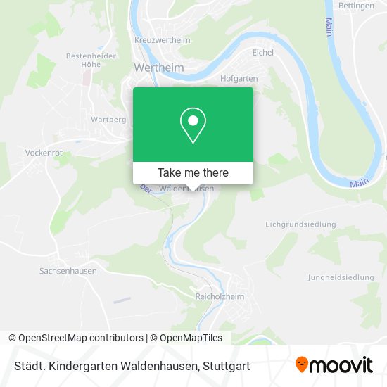 Städt. Kindergarten Waldenhausen map