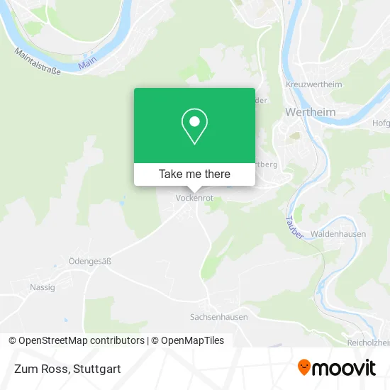 Карта Zum Ross