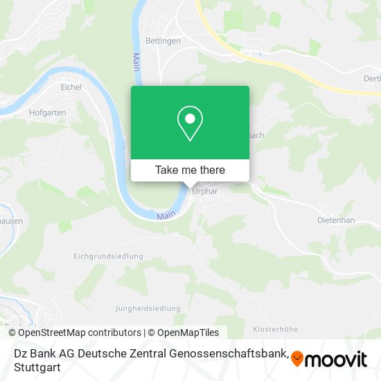 Dz Bank AG Deutsche Zentral Genossenschaftsbank map