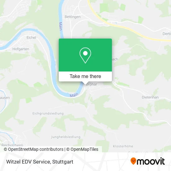 Witzel EDV Service map