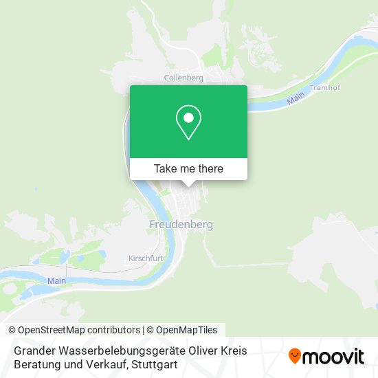 Grander Wasserbelebungsgeräte Oliver Kreis Beratung und Verkauf map