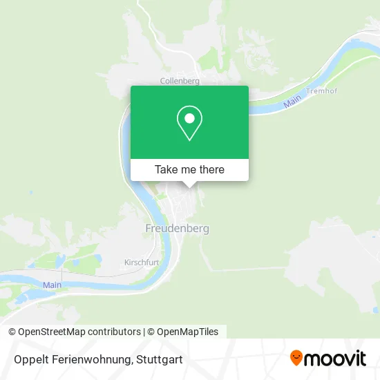 Карта Oppelt Ferienwohnung