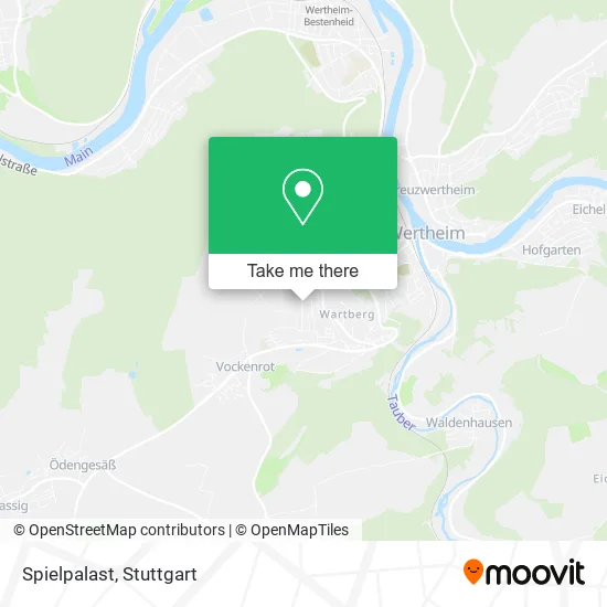 Spielpalast map