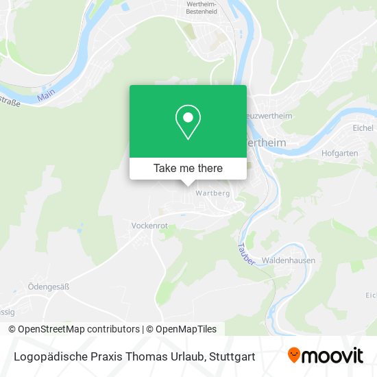 Карта Logopädische Praxis Thomas Urlaub