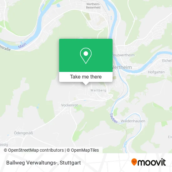 Карта Ballweg Verwaltungs-