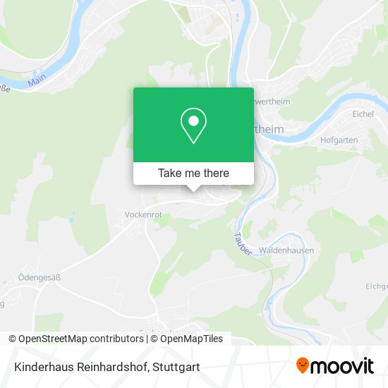 Kinderhaus Reinhardshof map
