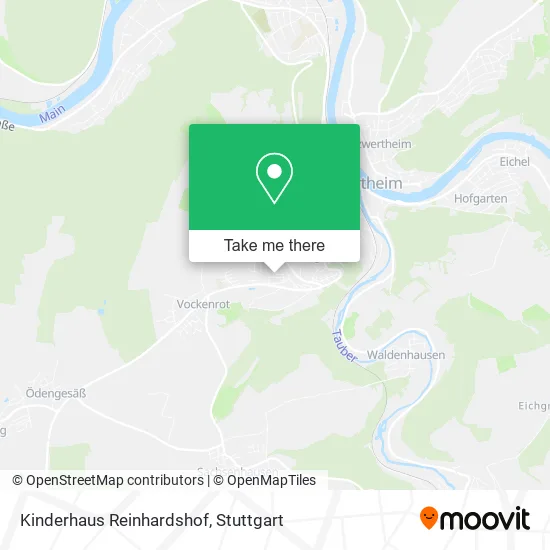 Карта Kinderhaus Reinhardshof