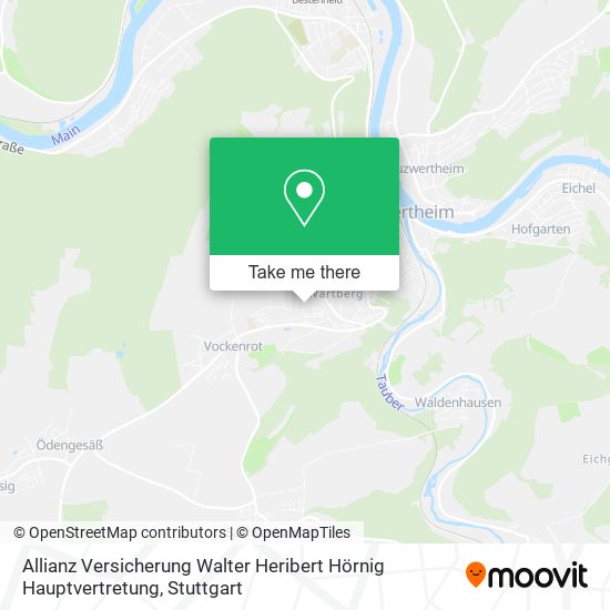 Allianz Versicherung Walter Heribert Hörnig Hauptvertretung map