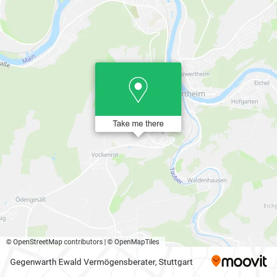 Карта Gegenwarth Ewald Vermögensberater