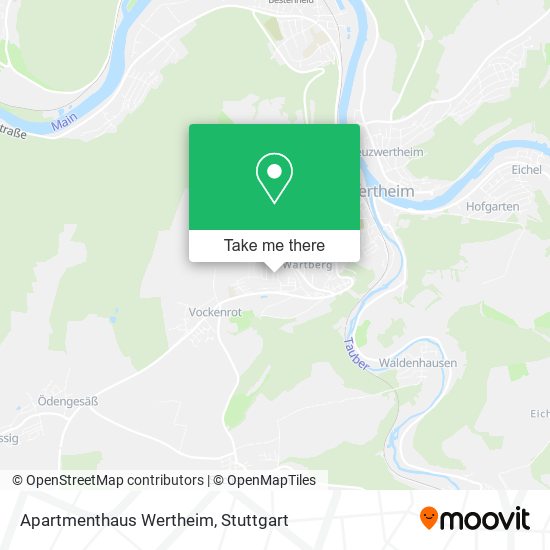 Карта Apartmenthaus Wertheim