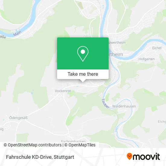 Карта Fahrschule KD-Drive