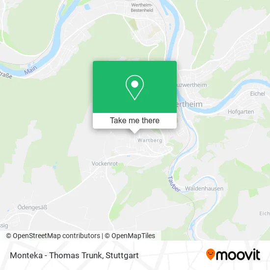 Monteka - Thomas Trunk map
