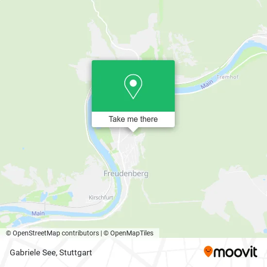 Карта Gabriele See