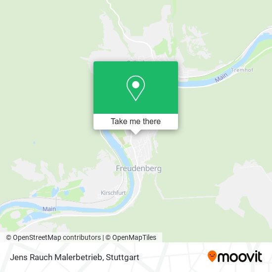 Jens Rauch Malerbetrieb map