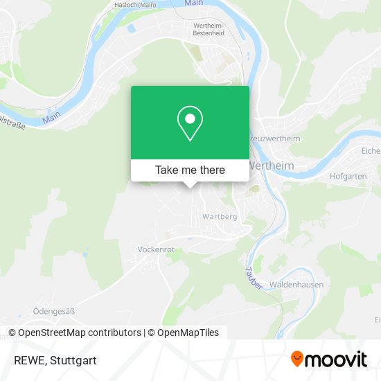 REWE map