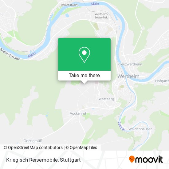 Kriegisch Reisemobile map