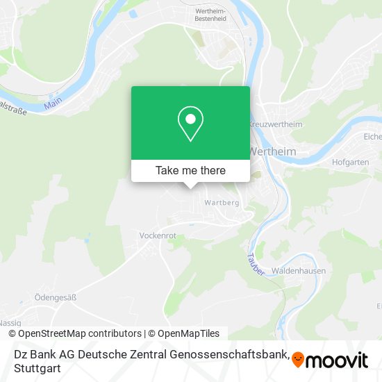 Dz Bank AG Deutsche Zentral Genossenschaftsbank map