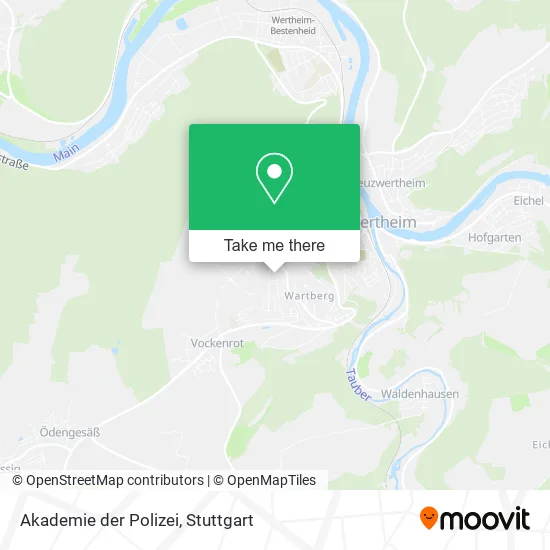 Akademie der Polizei map