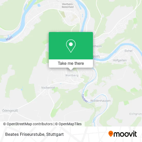 Beates Friseurstube map