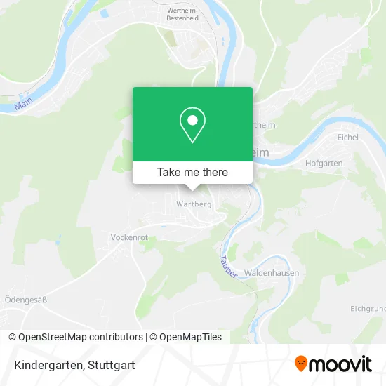 Карта Kindergarten