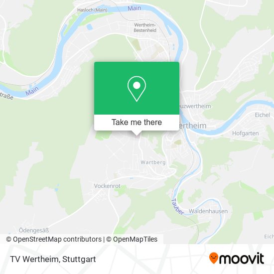 Карта TV Wertheim