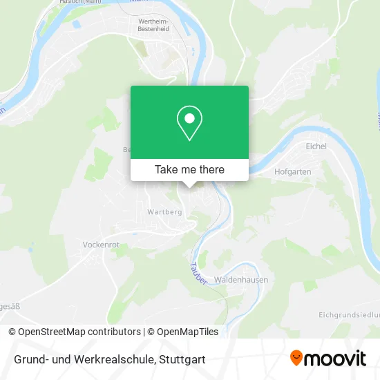 Карта Grund- und Werkrealschule