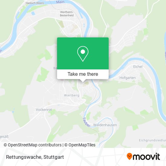 Rettungswache map