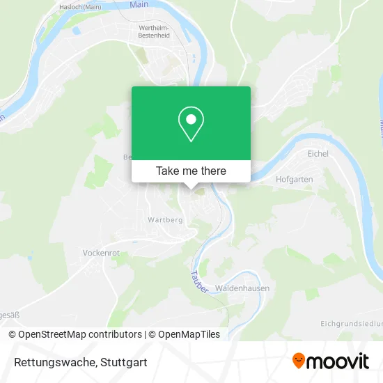 Карта Rettungswache