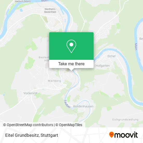 Карта Eitel Grundbesitz