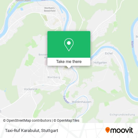Карта Taxi-Ruf Karabulut