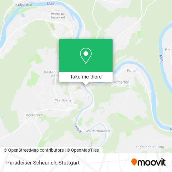Карта Paradeiser Scheurich