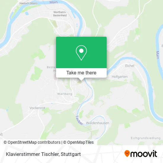 Карта Klavierstimmer Tischler