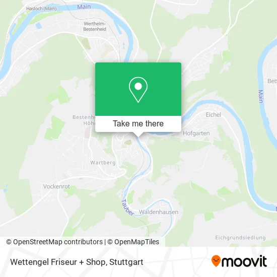 Карта Wettengel Friseur + Shop