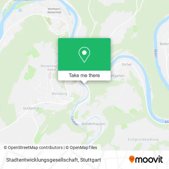 Карта Stadtentwicklungsgesellschaft