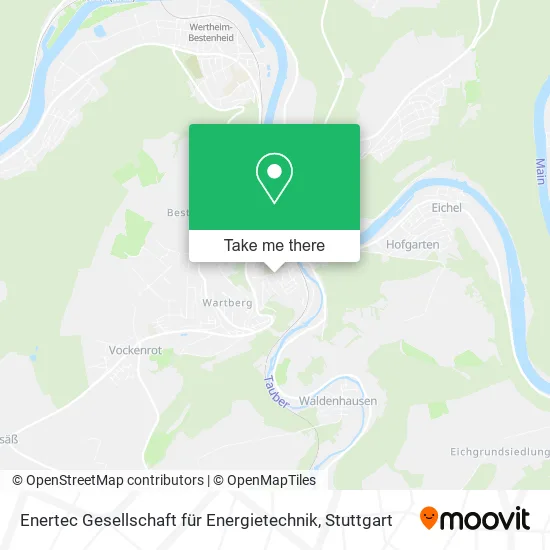 Карта Enertec Gesellschaft für Energietechnik