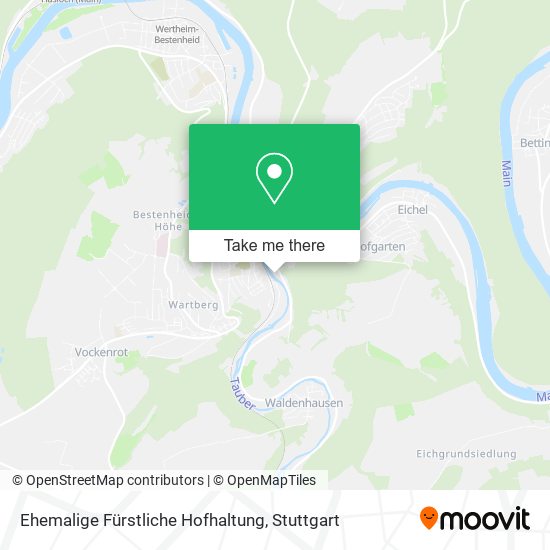 Ehemalige Fürstliche Hofhaltung map