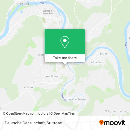 Карта Deutsche Gesellschaft