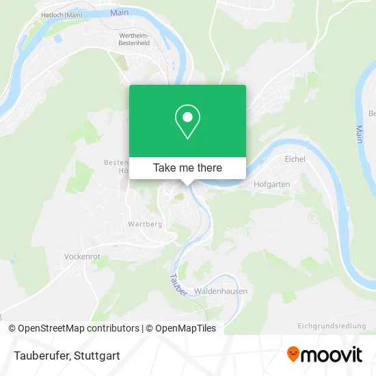 Карта Tauberufer