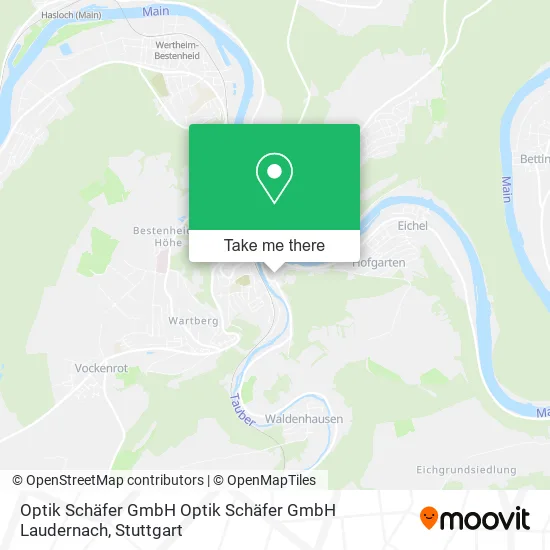 Карта Optik Schäfer GmbH Optik Schäfer GmbH Laudernach