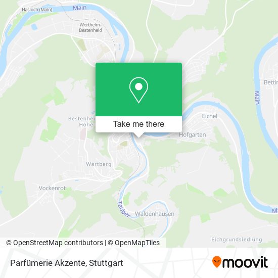 Parfümerie Akzente map