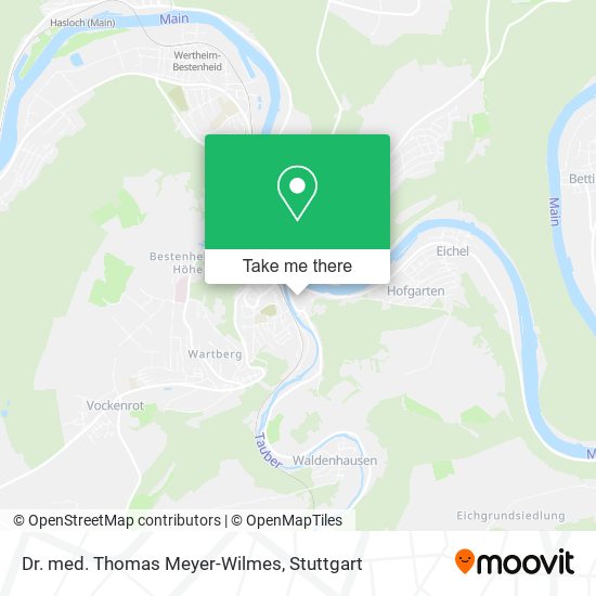 Dr. med. Thomas Meyer-Wilmes map