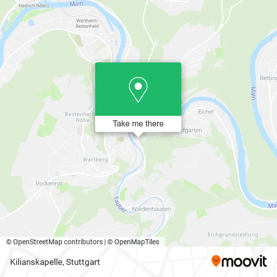 Карта Kilianskapelle